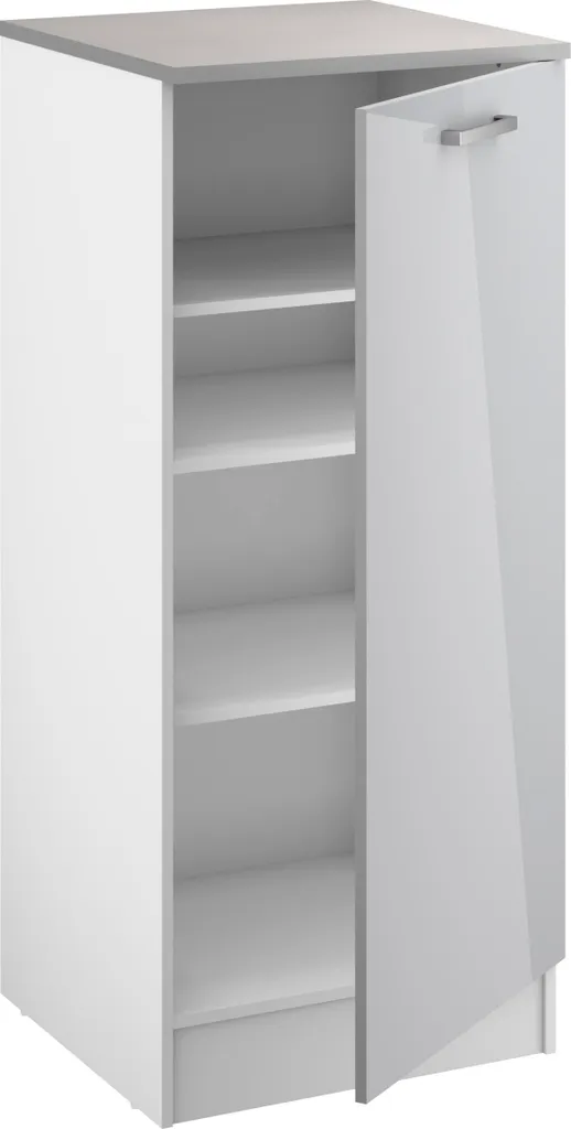 Armoire de cuisine grise Eli idéale pour optimiser l'espace de stockage - 3