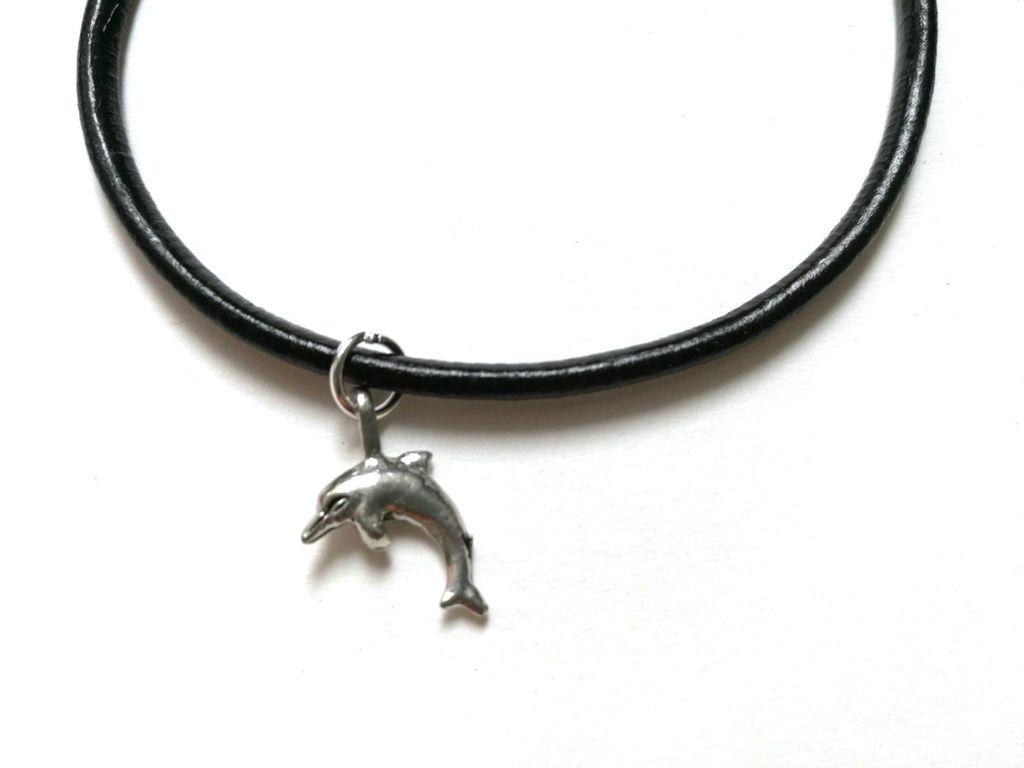 Delfin Lederarmband Miniblings Delfinarmband Armband Delphin Tümmler Tauchen