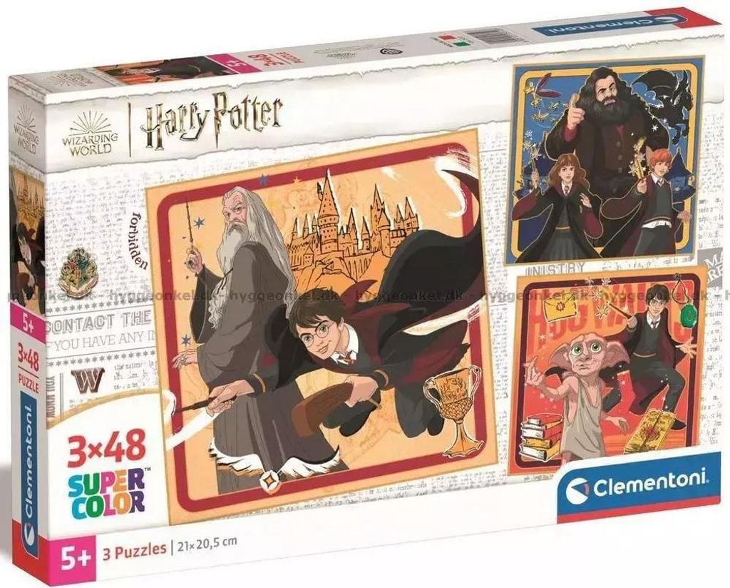 Puzzle 3x48 Super Kolor Harry Potter