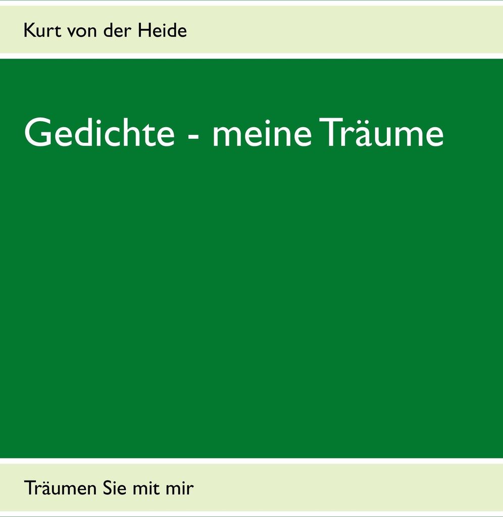 Gedichte - meine Träume