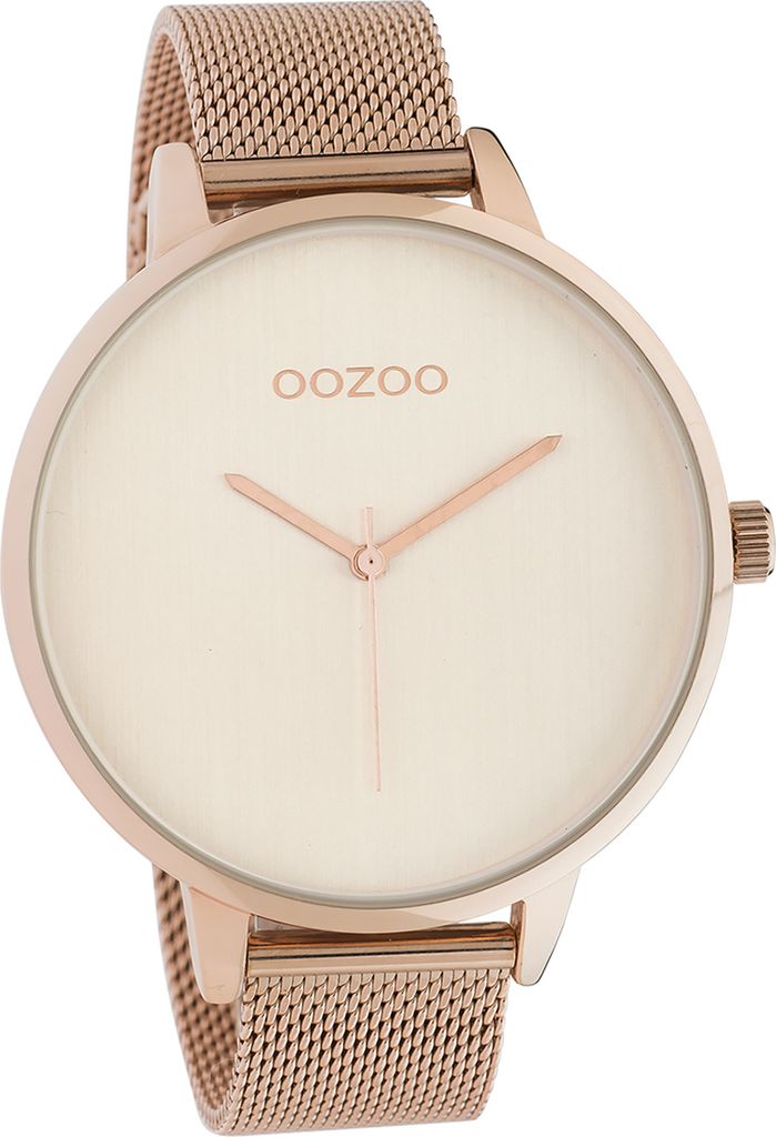 Oozoo Metall Damen Uhr Analog Quarzuhr Armband rosegold Timepieces D2UOC10864