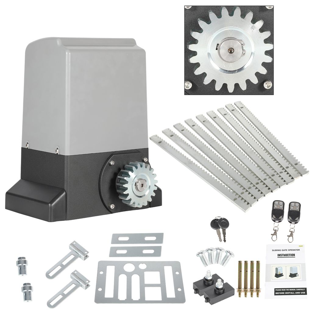 Clanmacy otvárač posuvnej brány otvárač brány 550W motor Obrázok produktu 