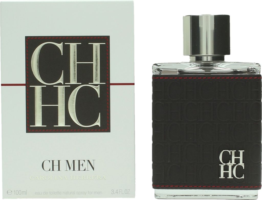 A product shot of a perfume bottle and its packaging.