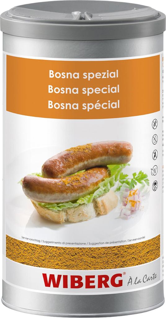 Bosna Spezial ca.480g 1200ml - Gewürzmischung von Wiberg Produktbild 