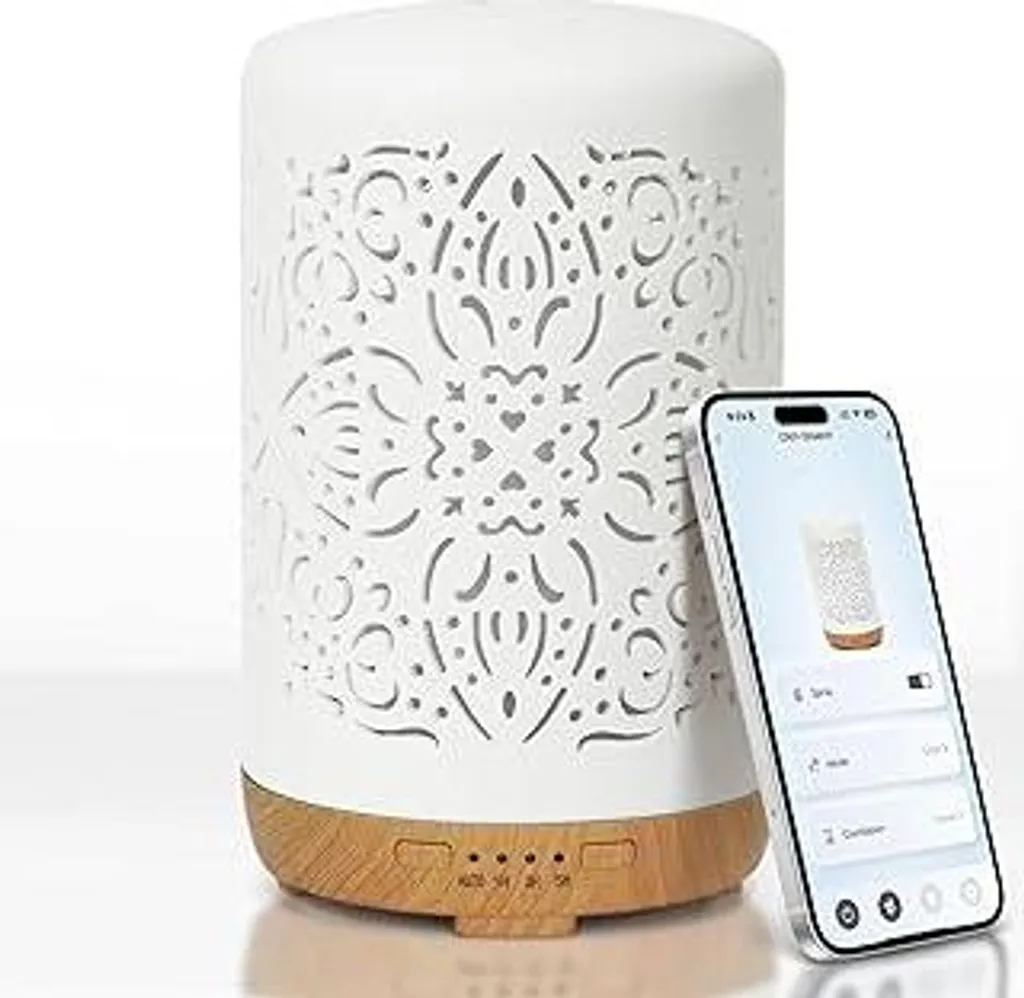 Diffusore Design Bianco Earnest Living 250ml | Vetroceramica Smart