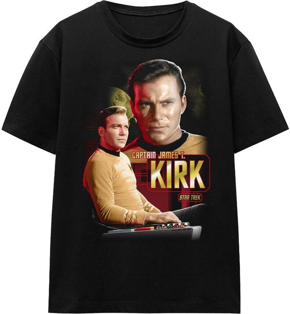 Star Trek - T-Shirt für Herren/Damen Uni TV16082 (S) (Schwarz)