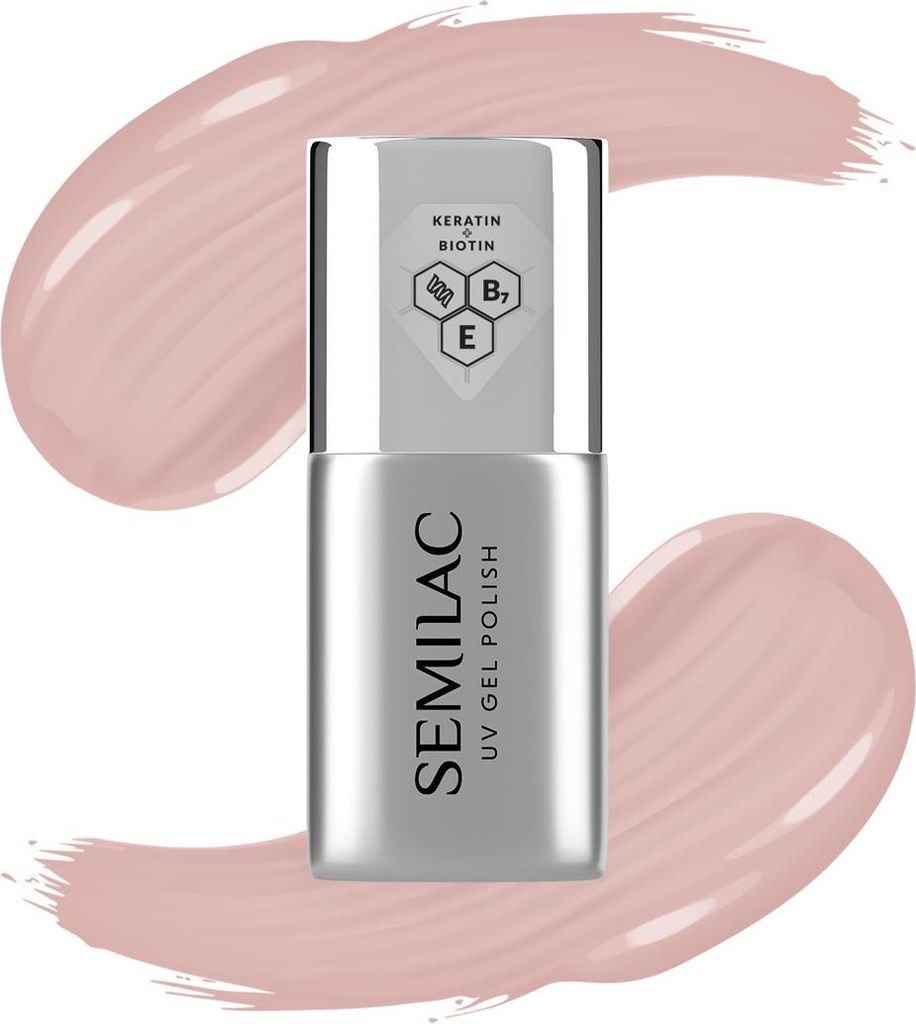 SEMILAC Base für Hybrid-Nagellacke mit Panthenol und Vitamin E 7 ml