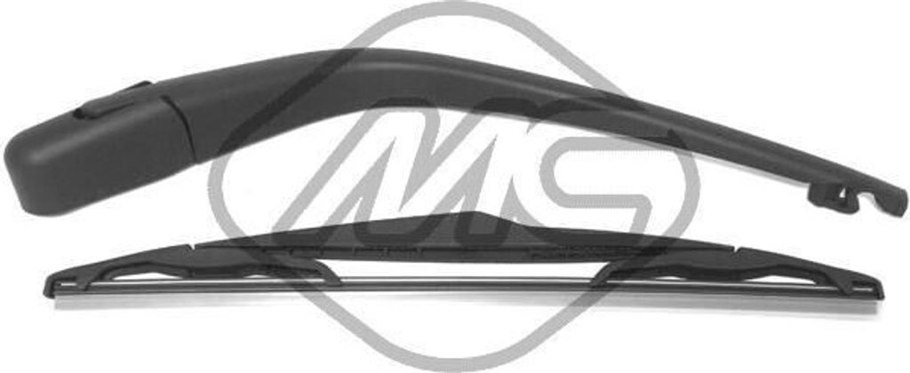 Metalcaucho Heckscheibenwischer + Arm Hinten für HYUNDAI i10 (PA) 310mm