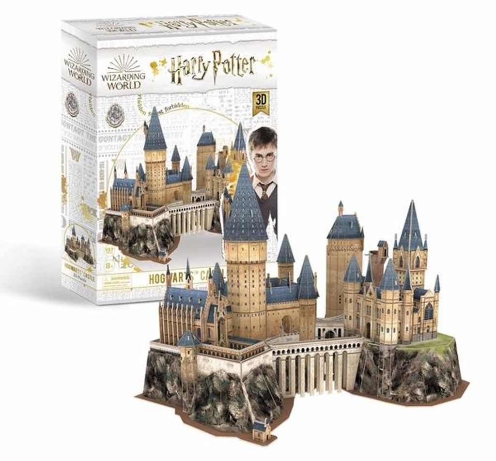 CubicFun 3D Puzzle 197 Harry Potter Hogwarts Castle 8+ Produktbild 