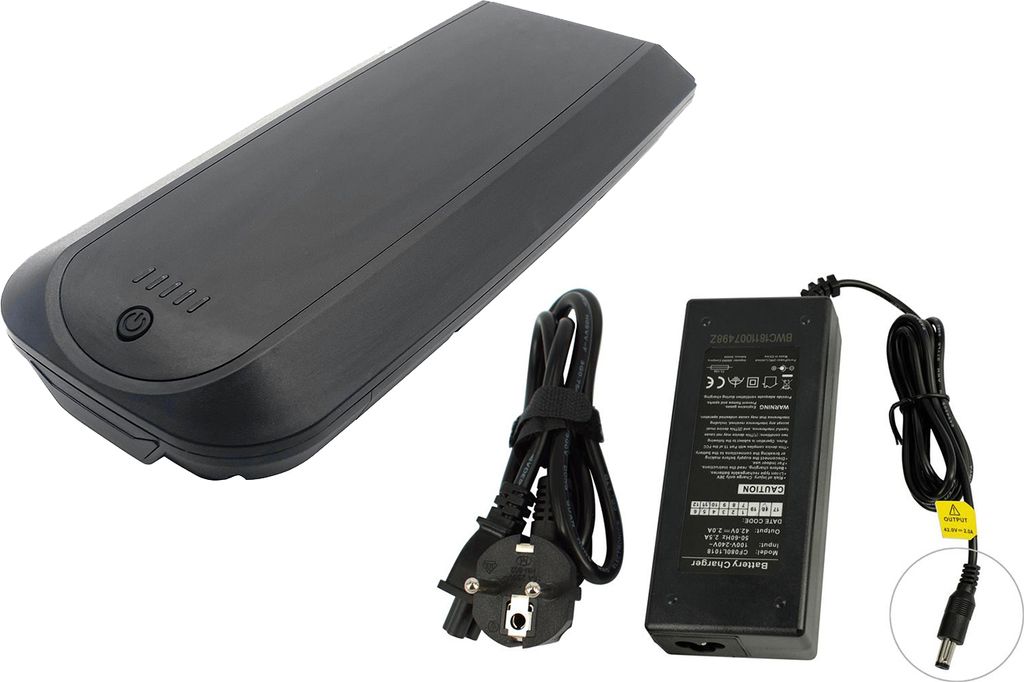 PowerSmart E-Bike Akku 36V 522Wh YJ145 für Tretwerk Mystic, Cloud, Cloud Pro, Aurora mit Ladegerät