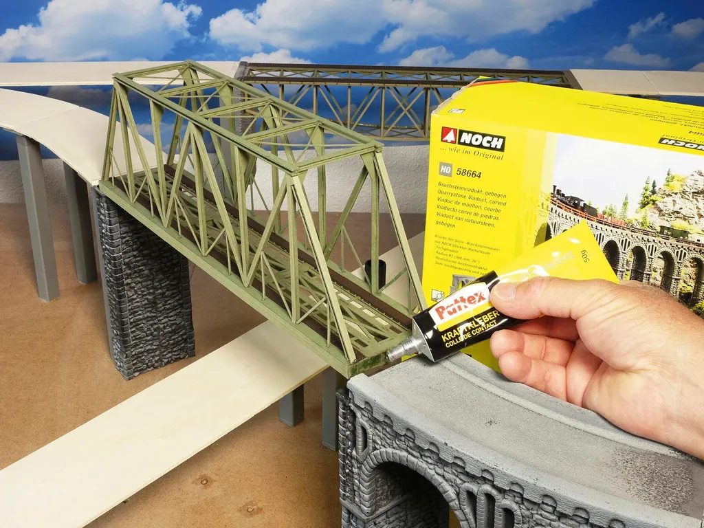 Kit de tracé Easy-Track Vallée de l'Andrea NOCH 53605 pour modélisme HO - 7