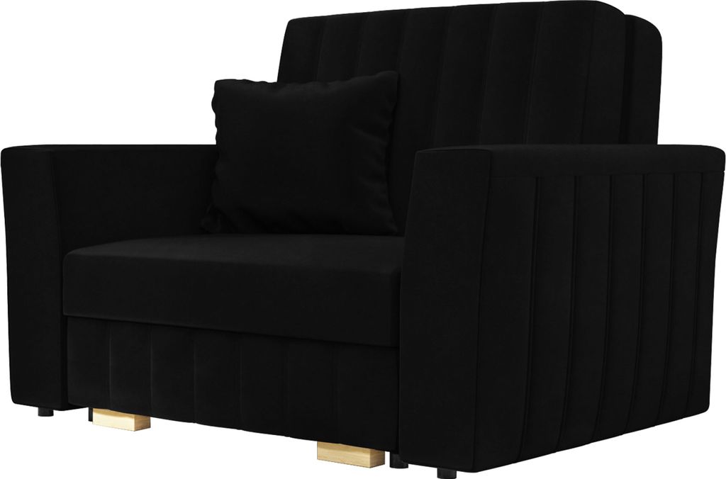 MIRJAN24 Schlafsofa Viva Glam I, Sofa mit Bettkasten und Schlaffunktion, Wohnzimmer Polstersessel, Stilvoll Sessel (Farbe: Kronos 07)