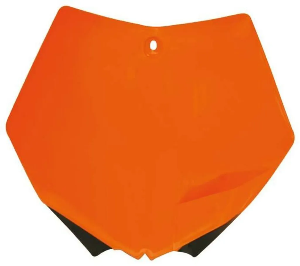 Plaque avant orange pour SX 125/250 : finis les plastiques cassés !