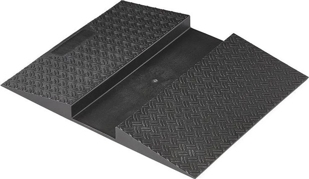 Rampe pour balance de caravane robuste en plastique avec grip spécial