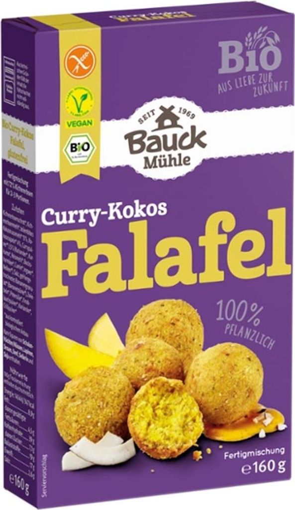 Miscela pronta per falafel - curry-cocco 160g Immagine del prodotto 