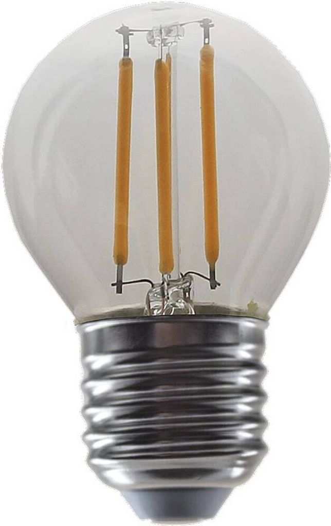 Rabalux 79050 Filament Leuchtmittel, E27, 4W, 2700K, 470lm, Glas, warmweiß, ø45mm