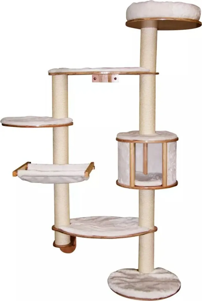 Arbre à chat mural gain de place XL - Idéal pour grands chats et appart