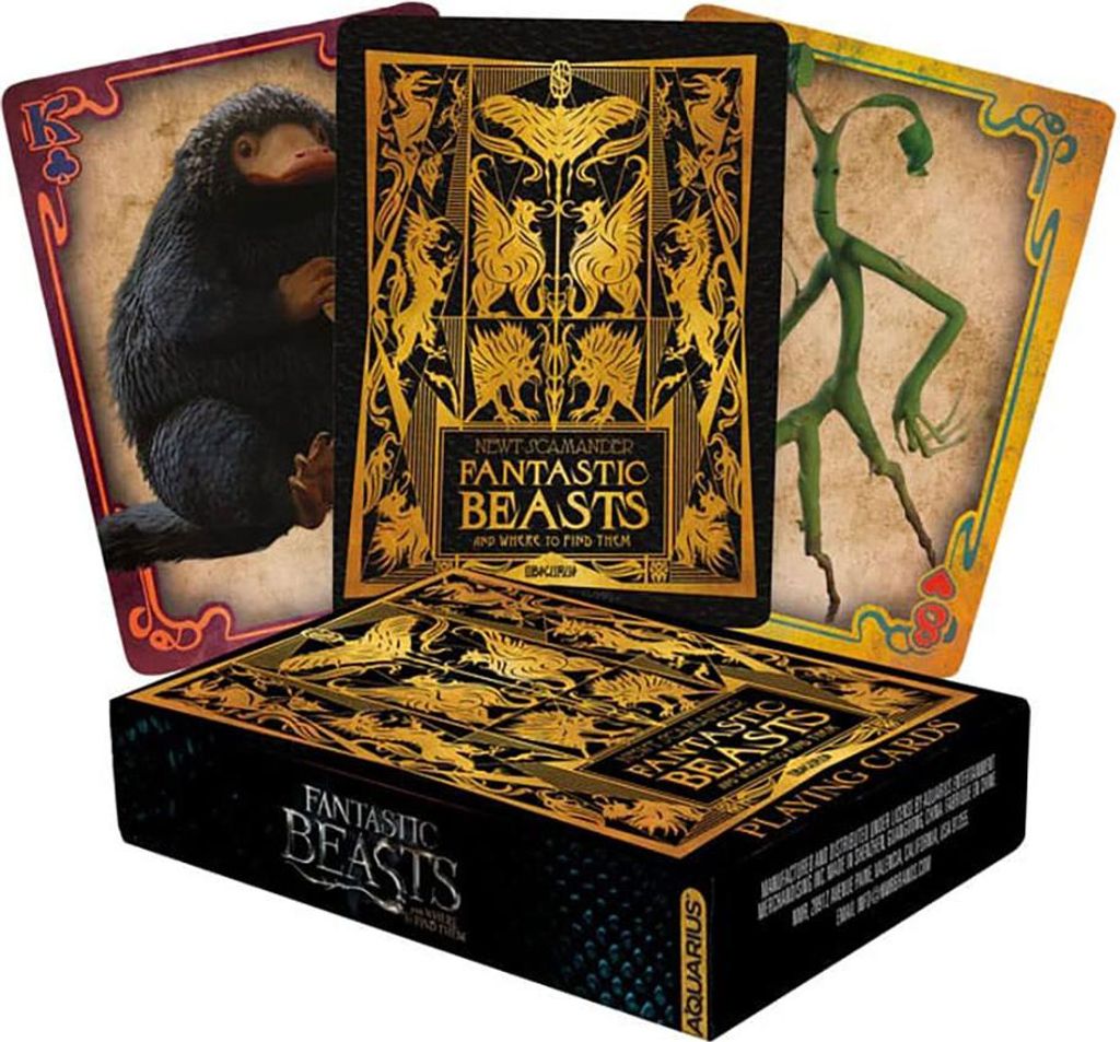 Harry Potter: Phantastische Tierwesen - Thematische Spielkarten