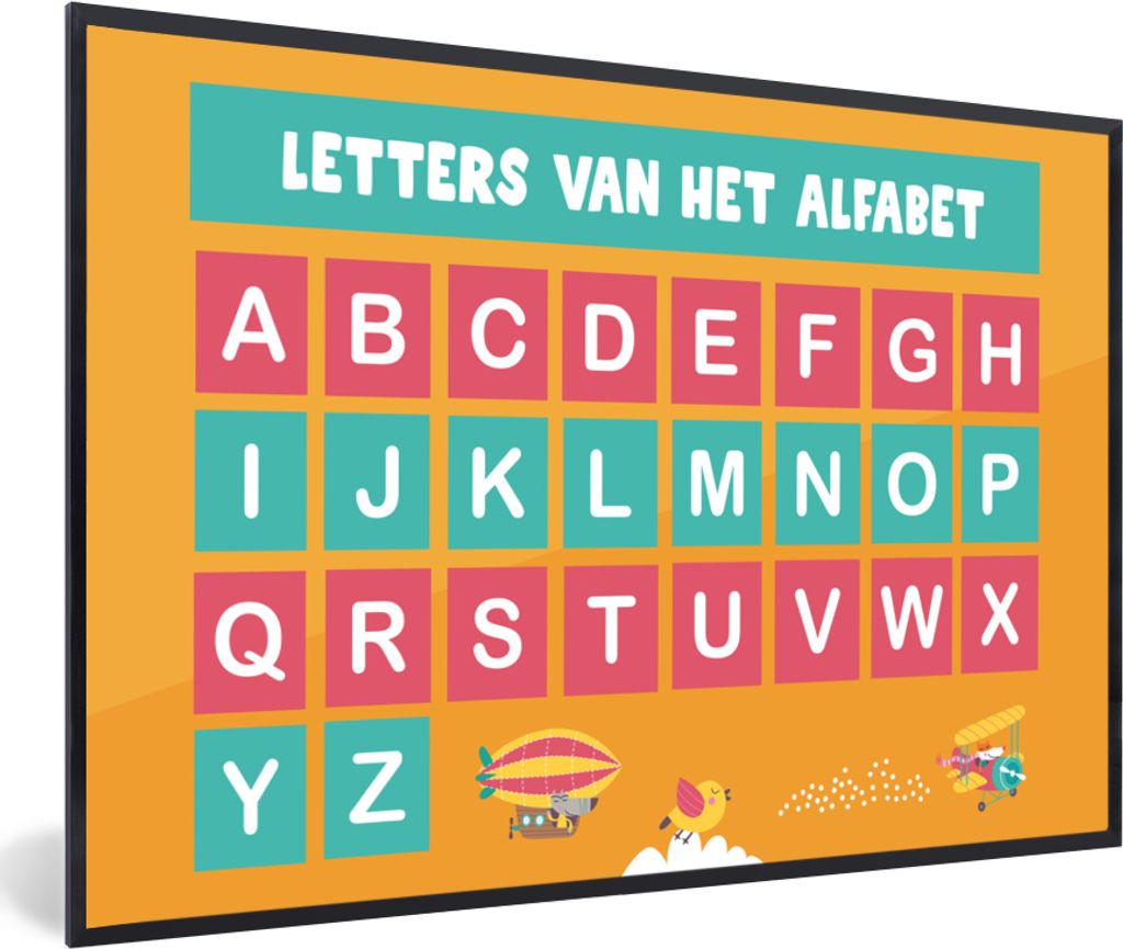 MuchoWow® MuchoWow® Gerahmtes Poster Kinderzimmer - Produktbild 