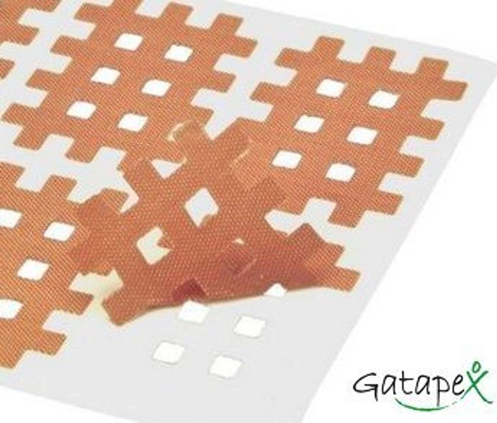 Gatapex Akupunkturpflaster beige (80 Gittertapes, 2,1 cm x 2,7 cm)