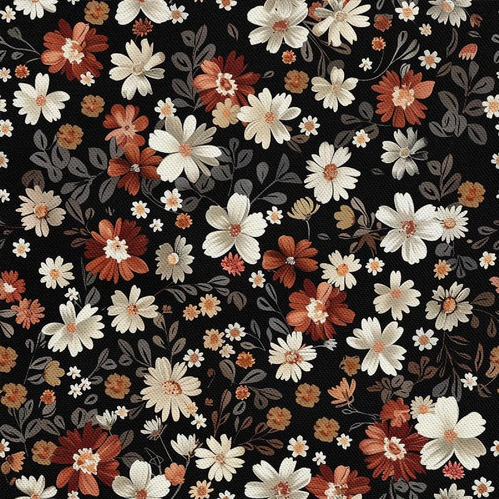 OUTDOOR DEKOSTOFFE OXFORD - Motiv Blumen I DX5487 Obrázok produktu 