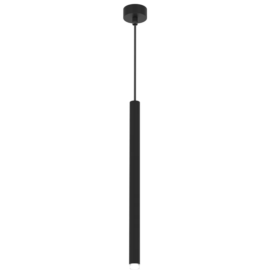 Lampe suspendue Métal Noir Tube Monza MLP8838 - Luminaire 1xG9 design
