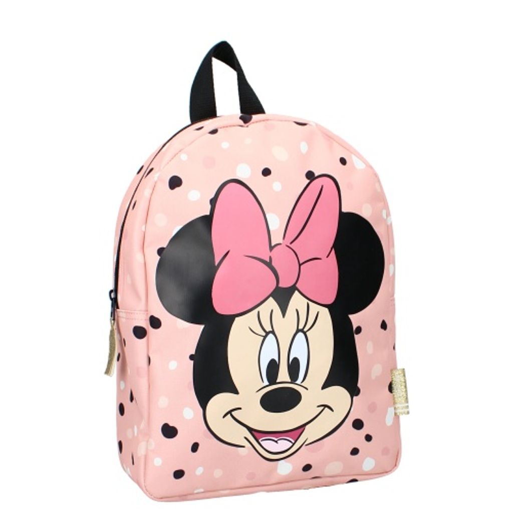 Minnie Mouse Funhouse Rucksack – Rosa, 29x22x9 Cm, Ideal Für Kindergarten & Freizeit