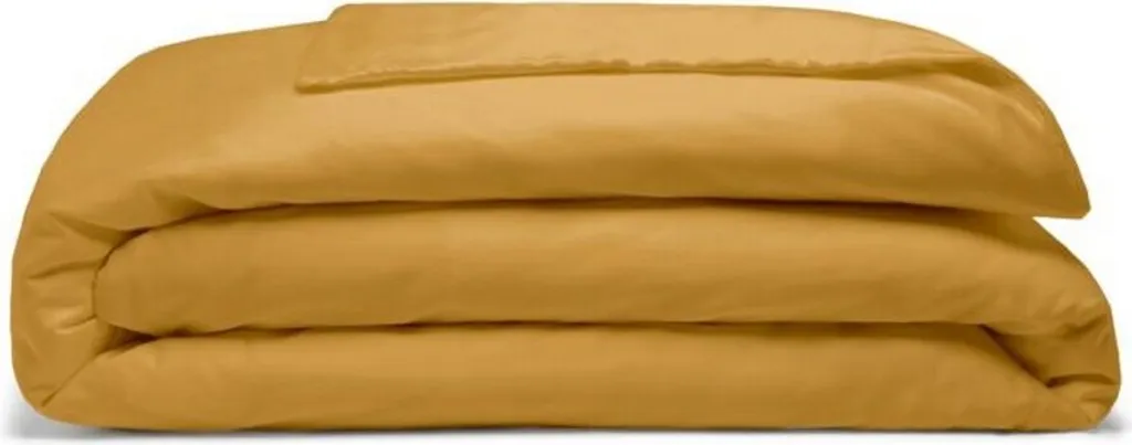 Housse de couette Belledorm Coton égyptien BM424 Kingsize Ocre Luxe