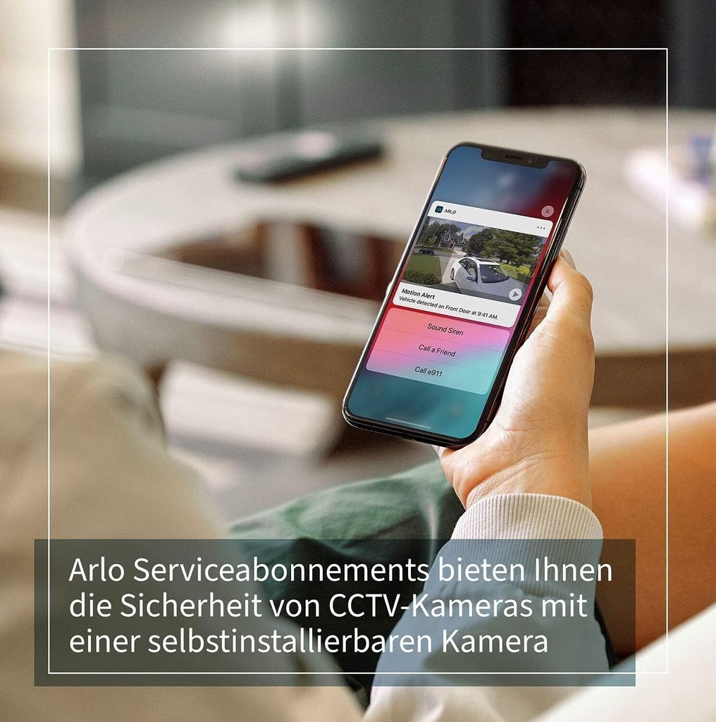 Arlo Video Doorbell, Kabellos weiß ‎AVD2001-100EUS Produktbild 15