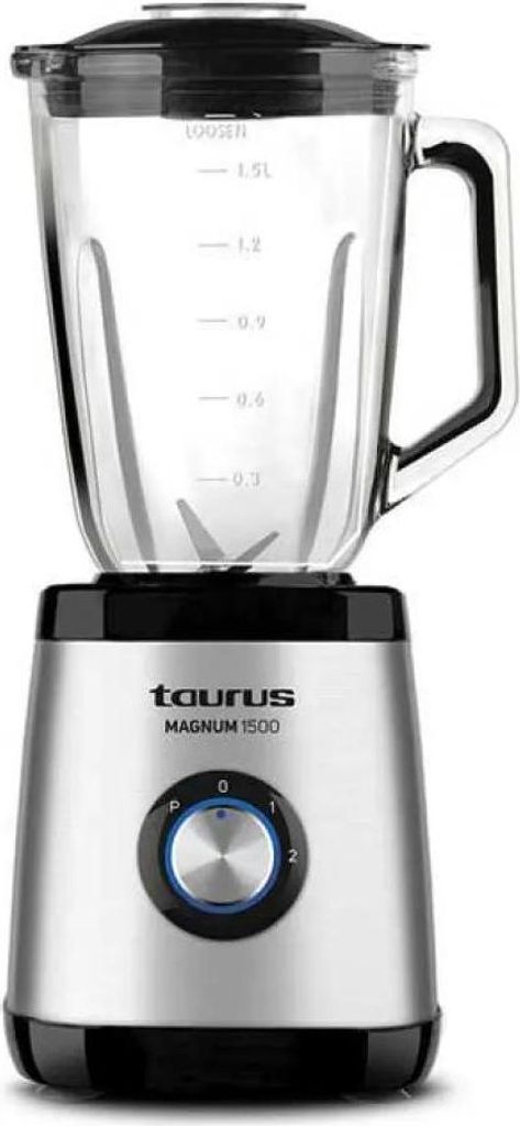 Taurus MAGNUM 1500 1,5 L Stabmixer de 1500 W Schwarz, Edelstahl