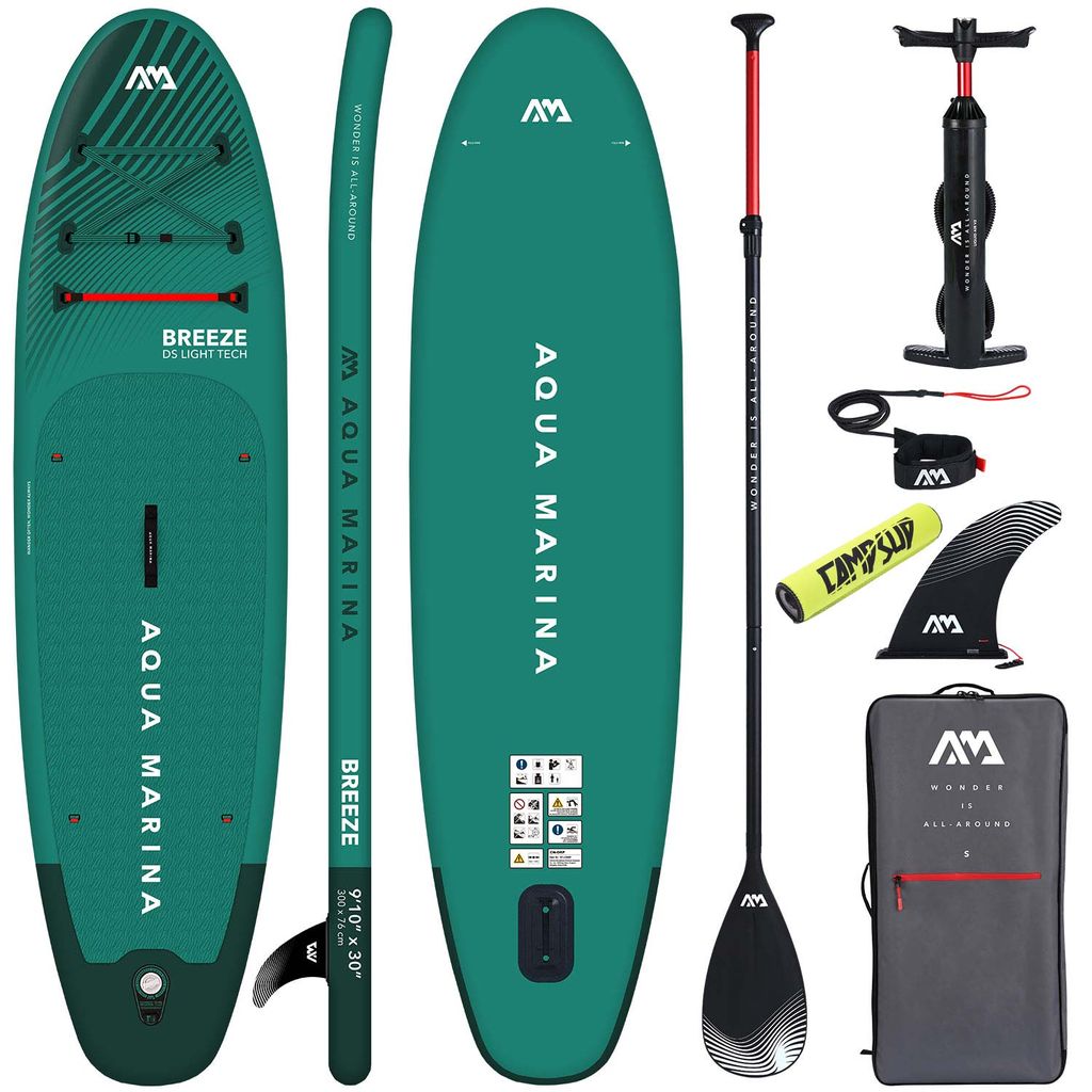 Aqua Marina Breeze 9'10" SUP Brett BT-23BRP + FLOATTER PADDLE