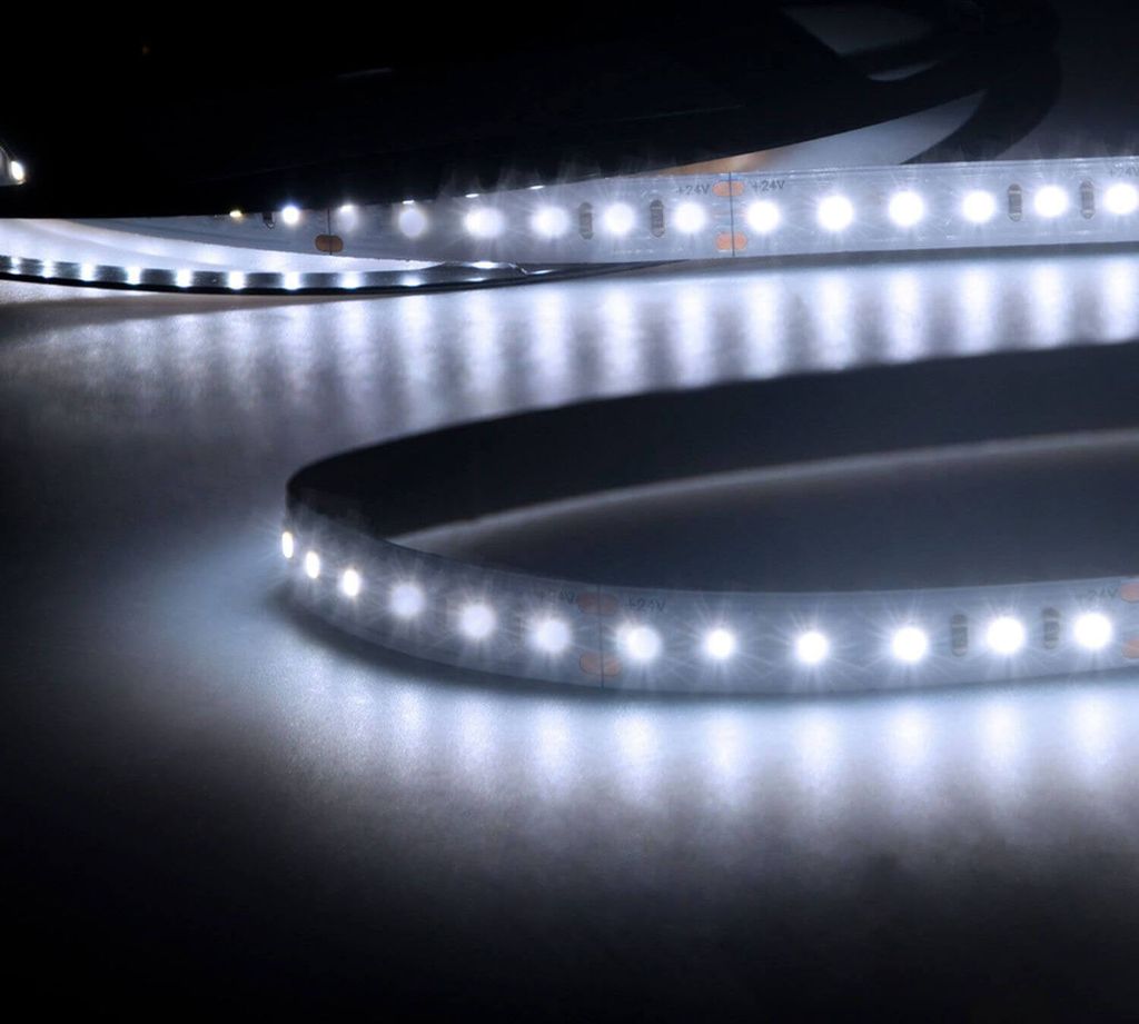 ISOLED LED CRI965 CC Flexband Streifen, 24V, 12W, IP20, kaltweiß, 15m Rolle, 120 LED/m