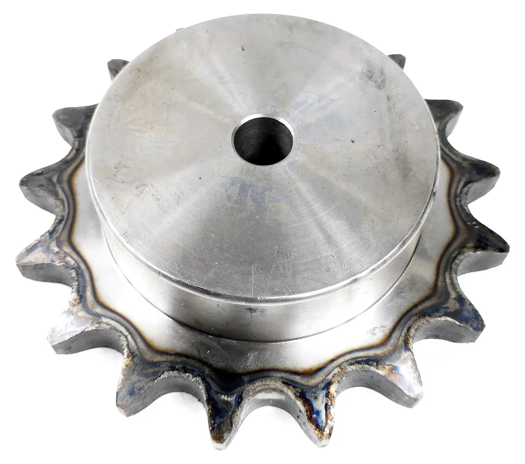 Pignon à moyeu pour chaîne de transmission 20B17 dents acier trempé 1p1/4