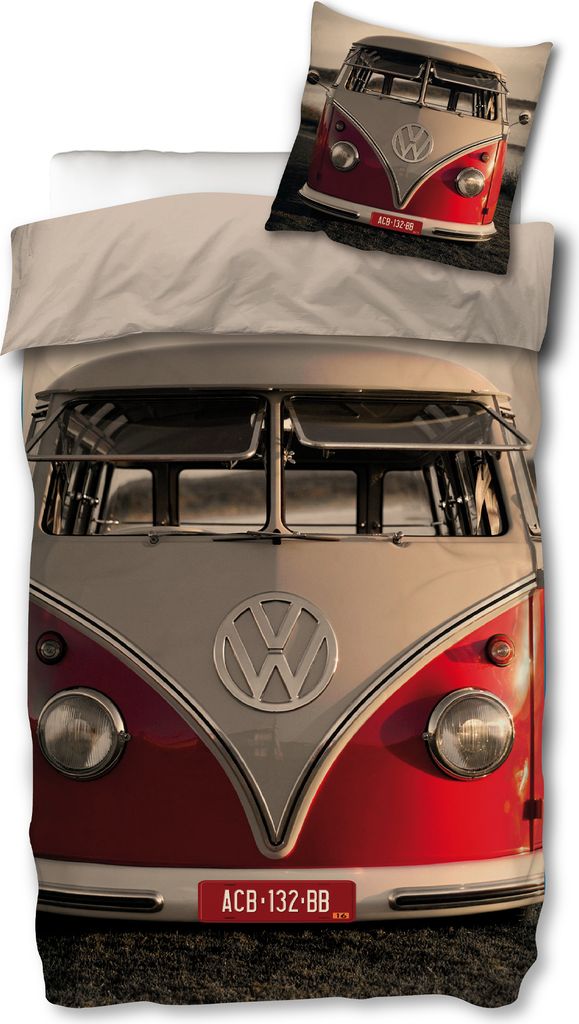VW Volkswagen Bulli T1 Biancheria da letto Linon / Renforcé Immagine del prodotto 