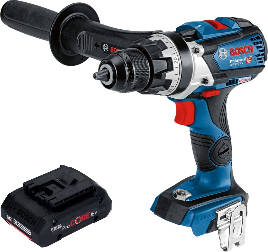 Bosch GSR 18V-110 C Professional Akku Bohrschrauber 18 V Produktbild 