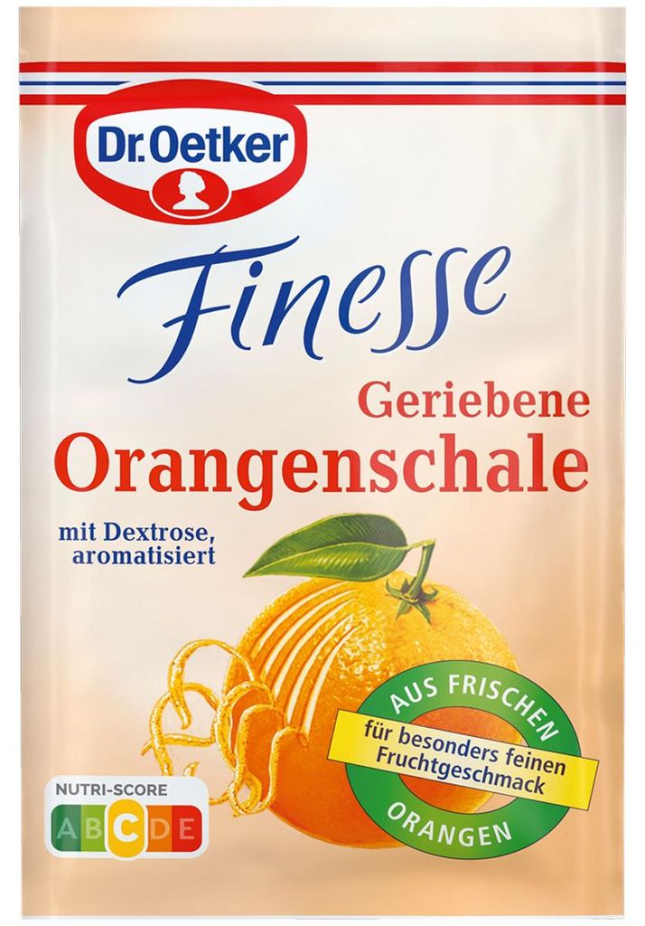 Oetker Finesse tarta skórka pomarańczowa 3er 3x 6g Zdjęcie produktu 