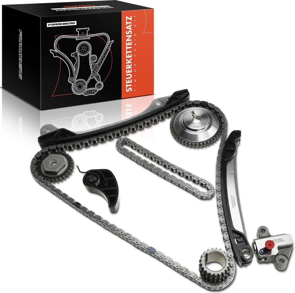 Frankberg 1x Steuerkettensatz Steuerkette für Nissan Micra IV K13 1.2L Renault Clio IV Megane III 0.9L 1.4L
