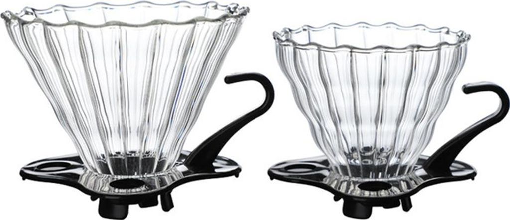 Kaffeefilter aus Glas, Trichter, verdickter Produktbild 