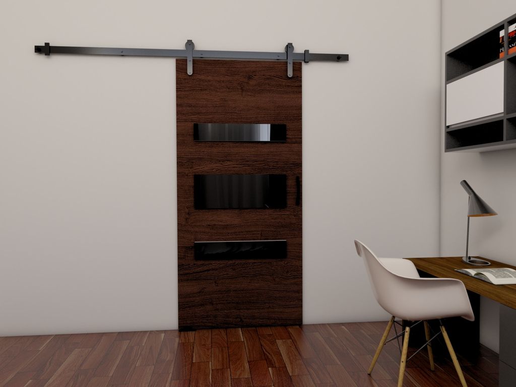 MINIO Schiebetüren LIFT D 76 cm Zimmertüren | Wenge