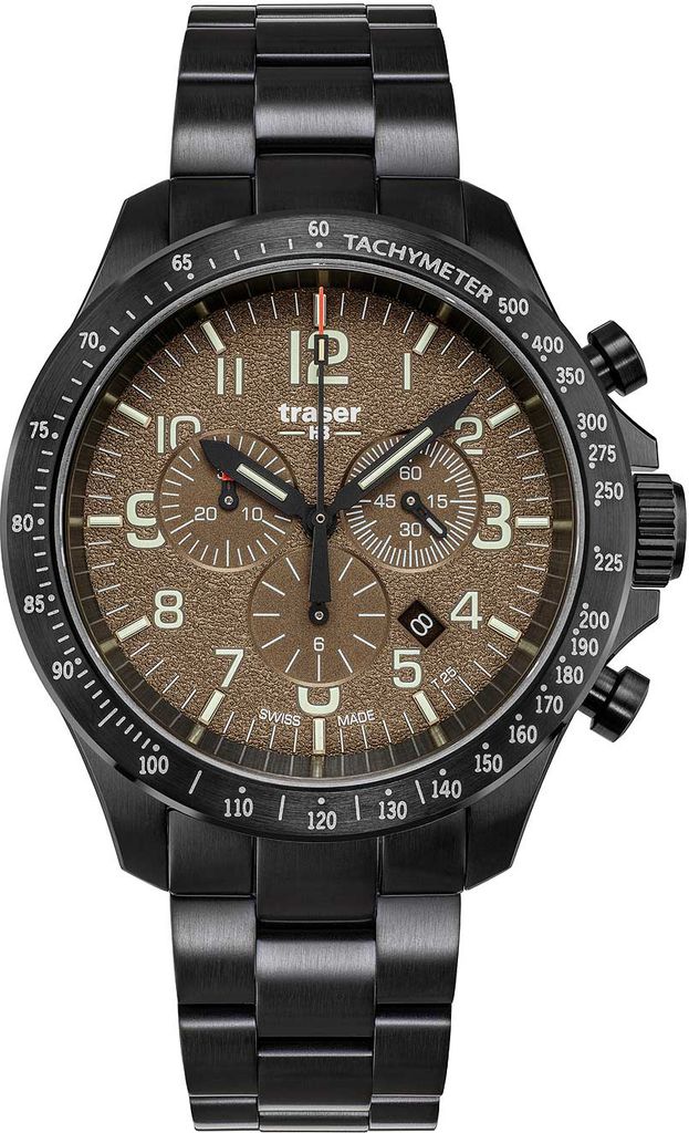 Traser Herrenuhr TS-109460 schwarz