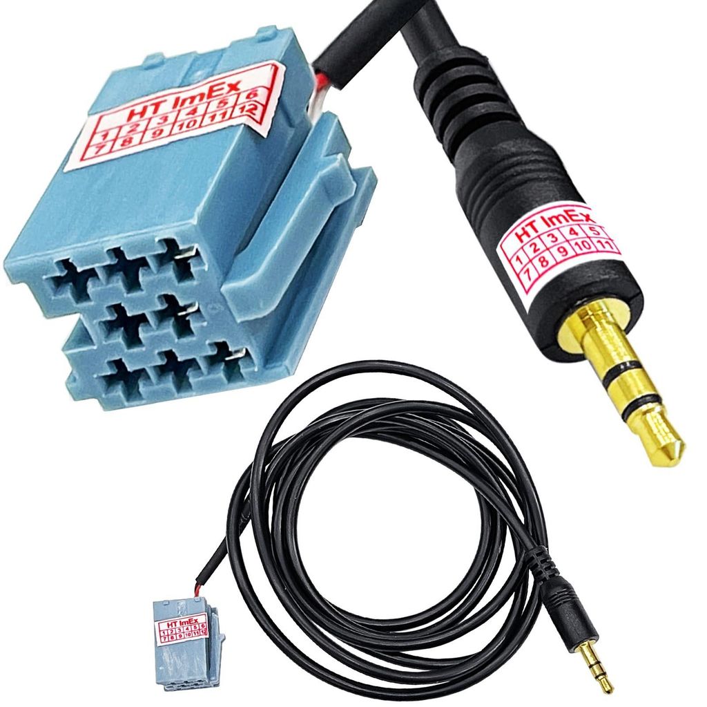 Auto KFZ PKW AUX Line In Adapter kompatibel mit Radio Indianapolis Pro 7950