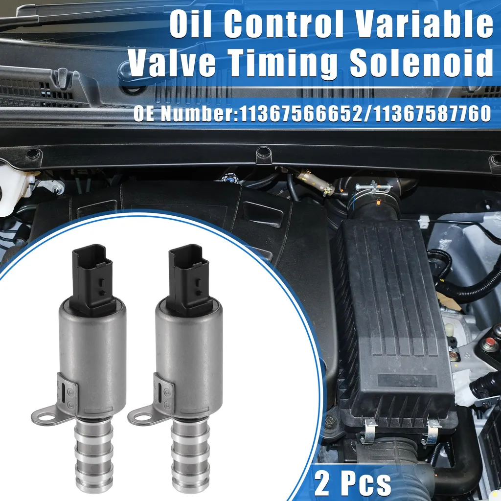 Soupape VVT Haute Résistance en Métal Argenté pour Moteur Mini 2pcs