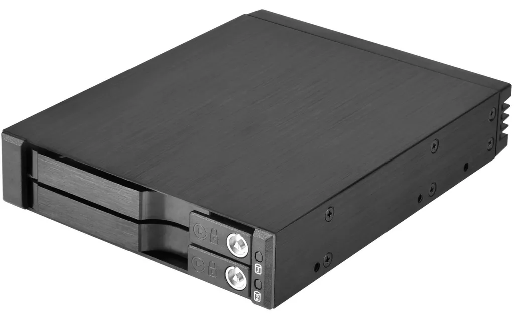 Backplane Silverstone SST-FS202B Boîtier Mobile pour 2 Disques 3.5p