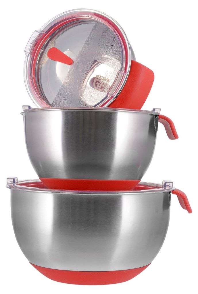 GRÄWE Rührschüssel Set, 3-teilig, Edelstahl Produktbild 