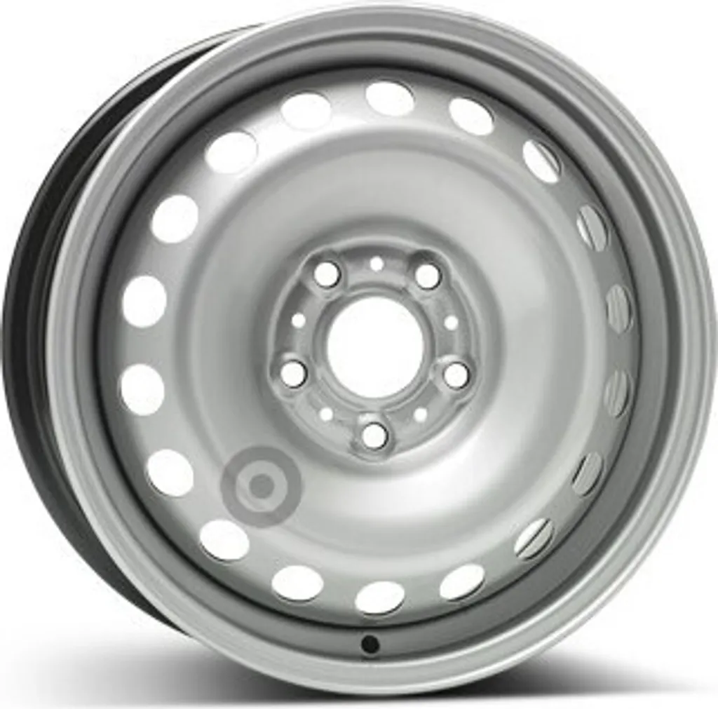 Jantes en fer ALCAR ACCIAIO 7215 6x15 5x108 ET44 SILVER Argentées