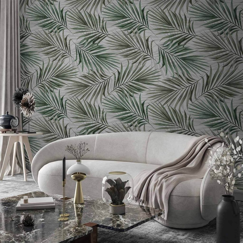 Vlies Fototapete - Leaf Chasing - Third Variant 400x280 cm Blätter b-B-0659-a-d