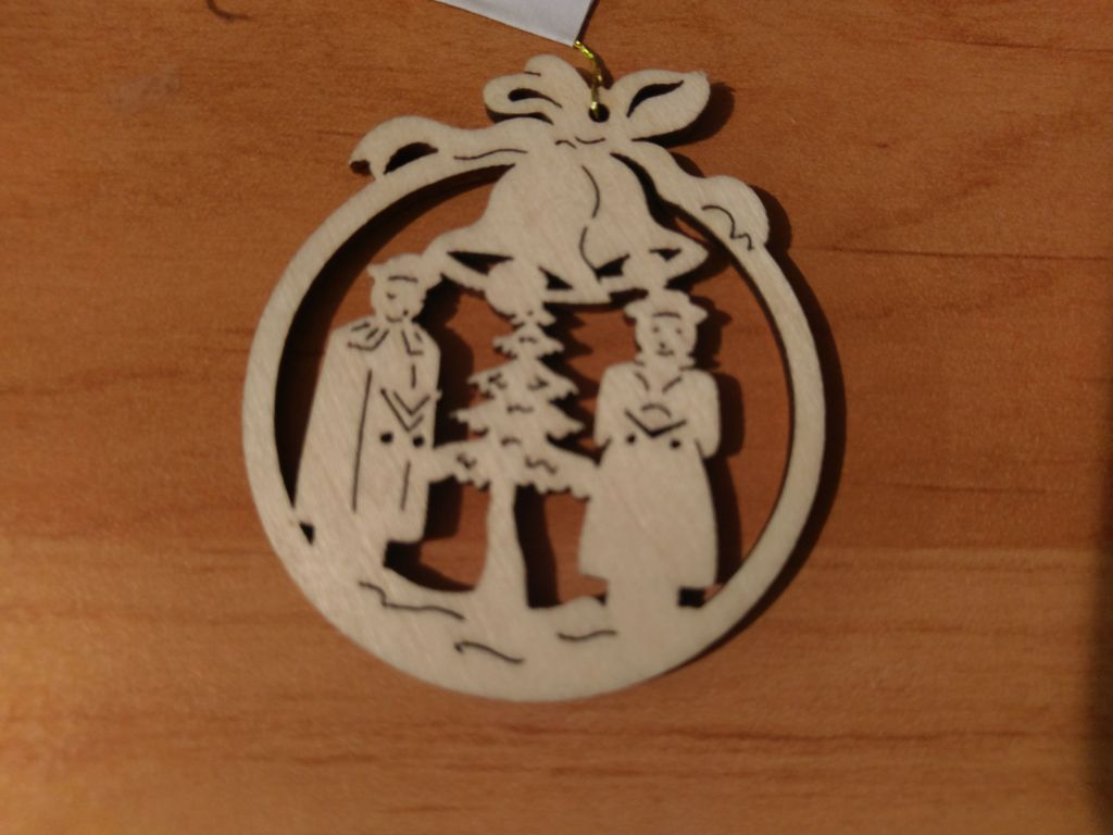 Tannenschmuck und Fensterbilder aus Holz - Holzdeko Weihnachtszeit-W