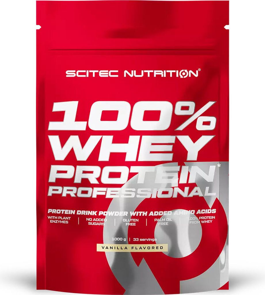 Scitec Nutrition 100% Whey Protein Professional 1000 g weiße Schokolade