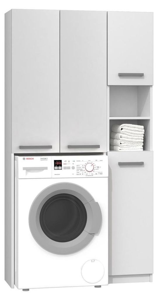 Armoire de salle de bain Topeshop ZESTAW MARPOL DD BIEL Image du produit 