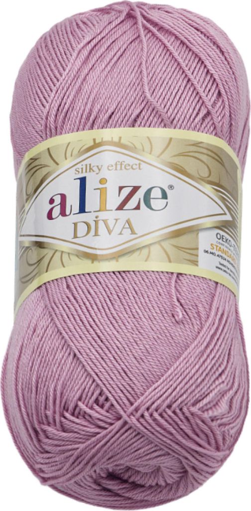 Garn DIVA - 100g / 350 m - Violett
